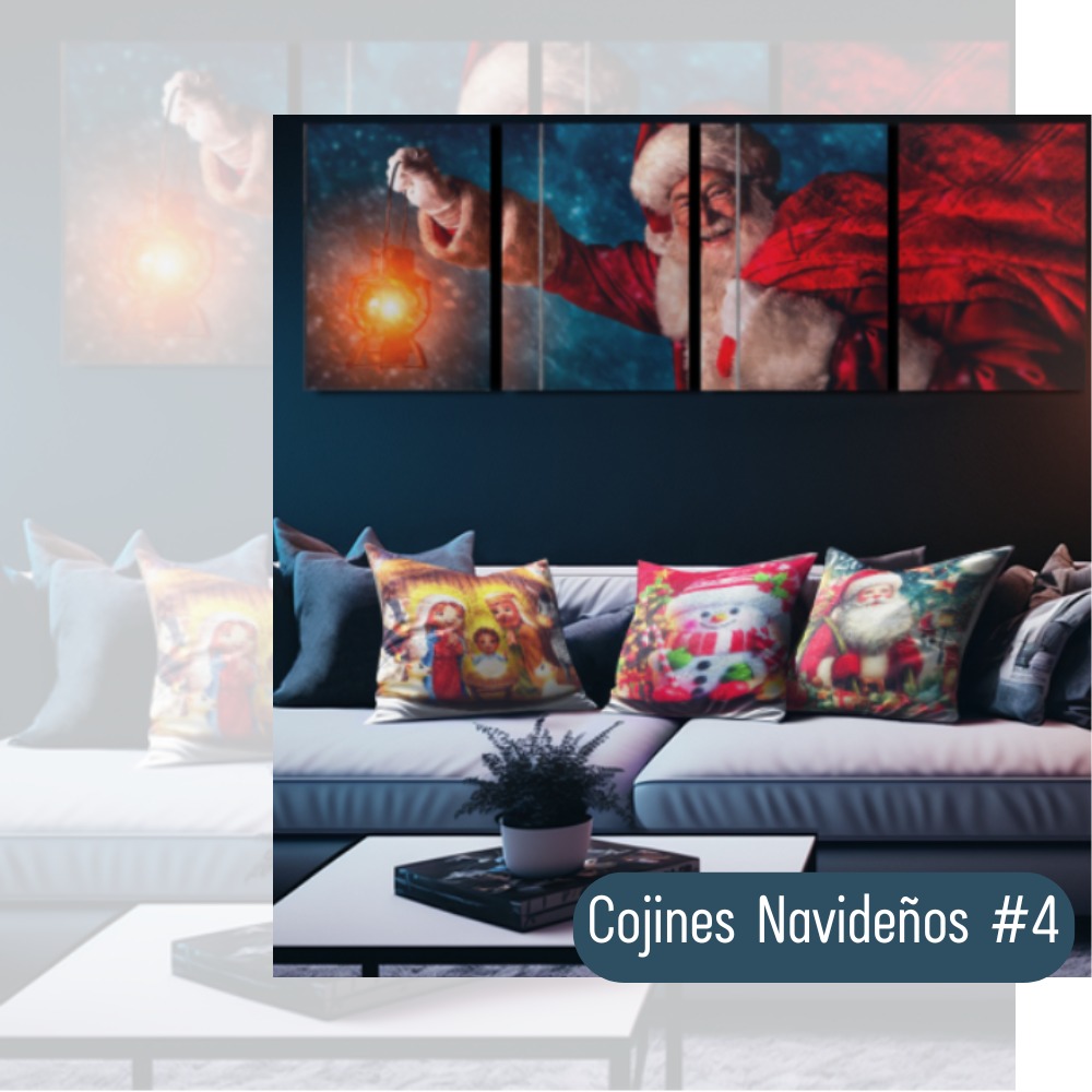 Miniatura 5 de x3 Cojines navideños